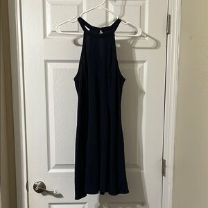 Chic Black Halter Dress